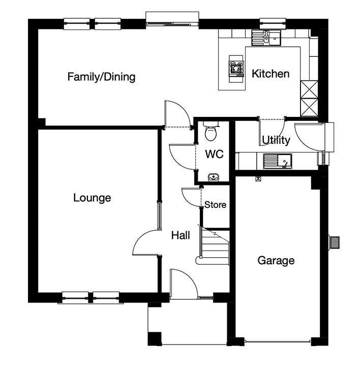 Lyall Way, Laurencekirk, AB30
